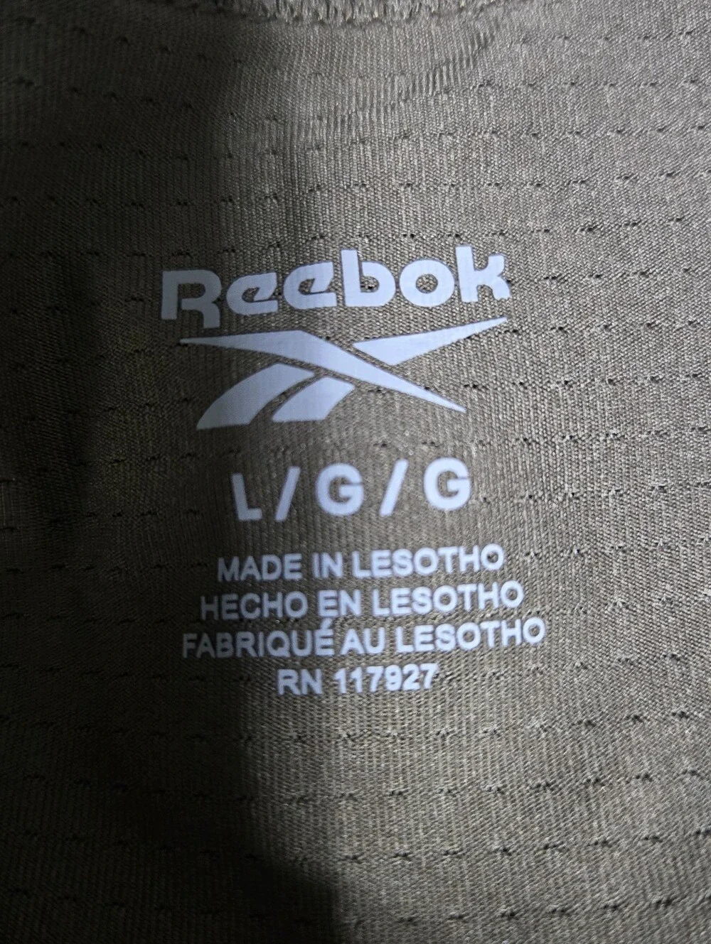 Reebok Women Athletic Stretch Mesh Singlet Tank Top Slim Fit In Trek Grey NWT